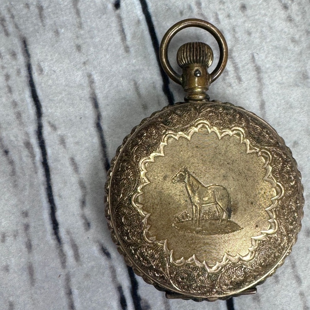 Vintage  Pocket Watch, Functional, Without Hands